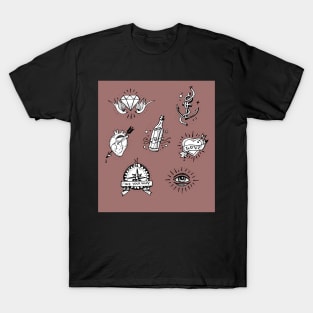 Old school drawings T-Shirt